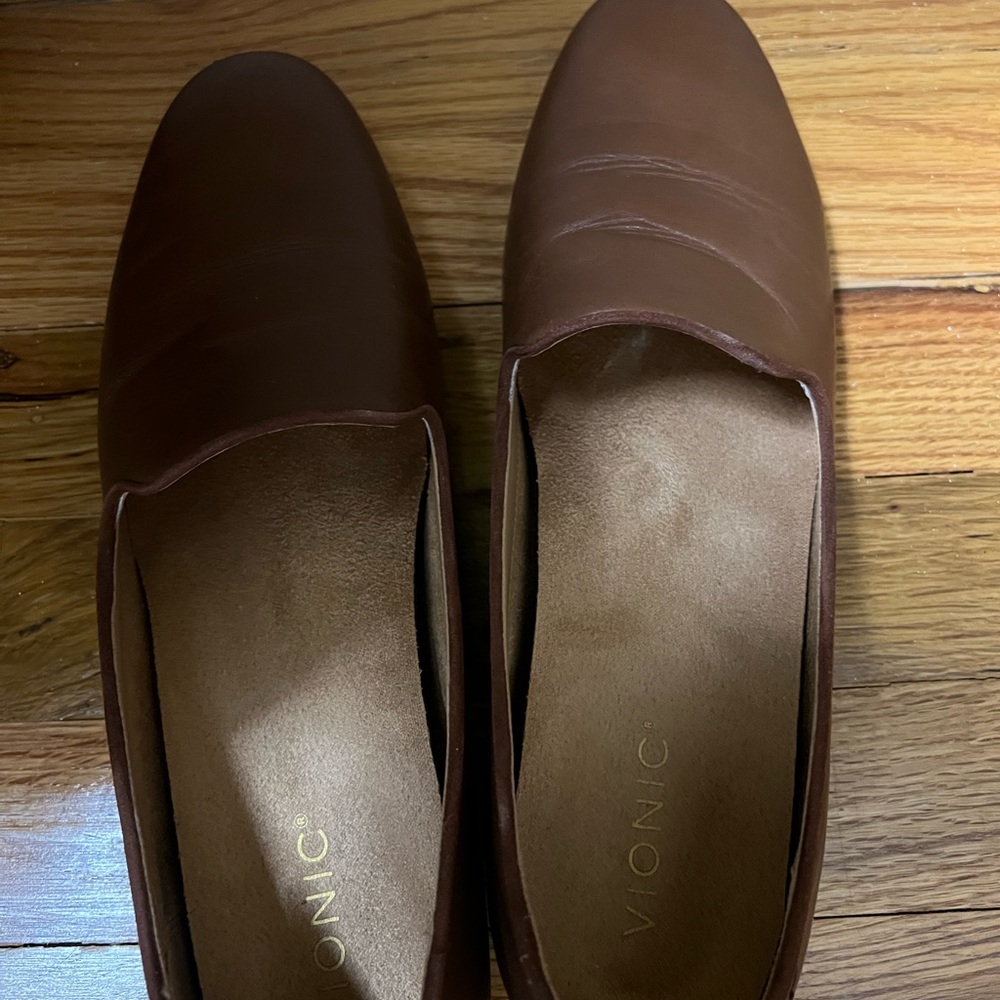 Vionic Chestnut Slip-On Shoes